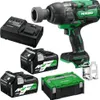 Hikoki WR36DAWRZ, Schlagschrauber, Schwarz, IP56, 3/8", Produktbild-Vorschau 3