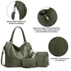 Handtasche 3-Tlg Shopper Schultertasche Geldbörse Damen Produktbild-Vorschau 6