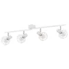 ZMH LED Deckenstrahler 4 Flammig Weiß E14 Metall Produktbild-Vorschau 10