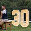 30 świecących cyfr, dekoracje na 30. urodziny, świecące Podgląd zdjęcia produktu 4