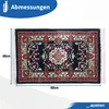 Orientteppich 60 x 40 cm in blau für Auto/KFZ mit Fransen Produktbild-Vorschau 3