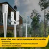 Stĺpiková pätka 120, PS 120U,121x120x4 - balenie po 1 ks Náhľad obrázku produktu 6