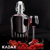 KADAX Butelka z Korkiem Na Wino Nalewki Bimbrer 500ml Podgląd zdjęcia produktu 3