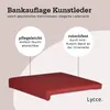 Coussin de fixation pour banc, modèle Bankauflage, 1 lèvre, Voir les images du produit 4