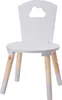 H&S Collection Kinderstuhl 32x32x50 cm Weiß Produktbild-Vorschau 1