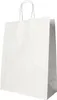 PAPSTAR Papier-Tragetasche 280 x 220 x 100 mm weiß 25 Stück Produktbild-Vorschau 1