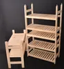 Holzregal Standregal Modulares Regal Stapelbar Kellerregal Produktbild-Vorschau 5