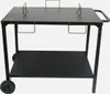 sweeek - Outdoor-Servierwagen für Plancha, mit zwei Rädern Produktbild-Vorschau 2