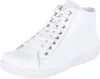 Andrea Conti Damen Stiefeletten Ankle Boots Weiß Glattleder Produktbild-Vorschau 2