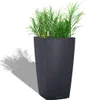 Jardinière Cubico Color 40 ALL-IN-ONE LECHUZA, gris Voir les images du produit 24