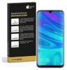 A product box for screen protectors next to a smartphone. Produktbild-Vorschau