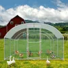 LARS360 Kompakter Hühnerstall 3x6m – Metall Freigehege mit Produktbild-Vorschau 10