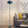 Skandynawska lampa podłogowa granatowa inspiracja Podgląd zdjęcia produktu 5