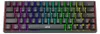 A top-down view of a gaming keyboard with RGB lighting. Podgląd zdjęcia produktu