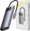 BASEUS HUB Adapter 4in1 WKWG070113/BS-OH067 0,17m grau Produktbild-Vorschau 8
