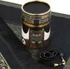 Tappeto da preghiera nero e oro con scatola regalo e catena Anteprima dell’immagine prodotto 5