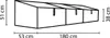 Vitavia Frühbeet Gaia 3X mit 3 ESG-Dachfenstern, 0,9 m² Produktbild-Vorschau 3