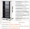 Armadio multimediale SucceBuy, scaffale per DVD a 5 strati Anteprima dell’immagine prodotto 7