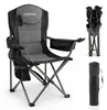 COSTWAY Campingstuhl Faltbar XXL 200kg belastbar, Produktbild-Vorschau 1