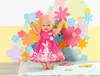 Zapf BABY born Kleid Blümchen 43cm Produktbild-Vorschau 10