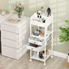 COSTWAY Carrello porta trucchi, organizzatore di cosmetici Anteprima dell’immagine prodotto 2