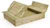 Sandkasten WICKEY Flippey 110x165cm Garten Kinder Sandkiste Produktbild-Vorschau 2