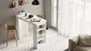 Skye Decor, St1-W, vysoký stůl, bílý, 100 % MELAMÍNOVÁ Náhled obrázku produktu 4