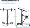 Wiltec SET XXL Plattenheber bis max. 68 kg + 140 cm Produktbild-Vorschau 6