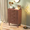 UnboxG Schubladenschrank aus Massivholz 60x34x91 cm, braun, Produktbild-Vorschau 4