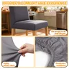 Verdego Stretch-Stuhlhussen 4er-Set, Esszimmerstuhlbezug, Produktbild-Vorschau 4