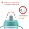 CHICCO Tasse d'entraînement avec poignées sarcelle, 6 mois Voir les images du produit 4