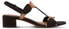MARCO TOZZI Damen Sandale Textil Sandalette Metallic Produktbild-Vorschau 4