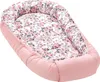 Babynest Kokon XXL Roses, zweiseitig, 120x65cm Außenmaß, Produktbild-Vorschau 1