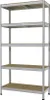 Schwerlastregal 180 x 90 x 40 cm 5 Holzböden 875 kg Produktbild-Vorschau 1
