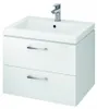 Design Set 807 Lara Como 60 Blanc Dsm (armoire + lavabo) Voir les images du produit 1
