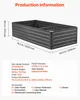 Aiuola rialzata in metallo SucceBuy 2032x1016x470 mm, Anteprima dell’immagine prodotto 7