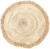 Boho Style Teppich Flurteppich Wanddeko Rund Silva 90cm Produktbild-Vorschau 1