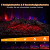 Cheminée électrique HOMAVO18'' avec chauffage -  900/1800 W Voir les images du produit 4