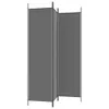 vidaXL Paravent 3 pcs. Anthracite 150x200 cm Tissu Voir les images du produit 12