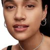 Pandora Ohrringe Creolen Funkelnde Zirkonia Sterling-Silber Produktbild-Vorschau 5
