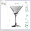 IMPERIAL Martini Gläser Set 6 Stück geriffeltes Produktbild-Vorschau 3