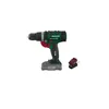 A cordless drill with a battery and charger on a white background. Produktbild-Vorschau