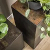 Hoyz - Blumentisch 70 Raft - Blumensäule - Schwarzes Metall Produktbild-Vorschau 2