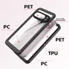 Exploded view of a phone case showing its layers and materials. Produktbild-Vorschau