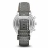 Armani Armbanduhr Quarz Analog 43mm Edelstahl Grau Leder Produktbild-Vorschau 3