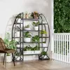 FATIVO Support à plantes 8 étages, étagère à fleurs 178 cm Voir les images du produit 8