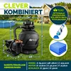 tillvex Sandfilteranlage Pool 10 m³/h inkl. 800g Produktbild-Vorschau 2