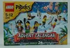 The image shows the front of a LEGO Pirates Advent Calendar box, featuring various LEGO pirate figures and a pirate ship in a snowy setting. Produktbild-Vorschau