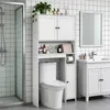 FCH Toilettenschrank 3 Türen mit Seitlicher Stauschrank, Produktbild-Vorschau 9