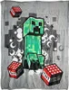 Minecraft Creeper Flanell Fleecedecke Kuscheldecke Produktbild-Vorschau 1